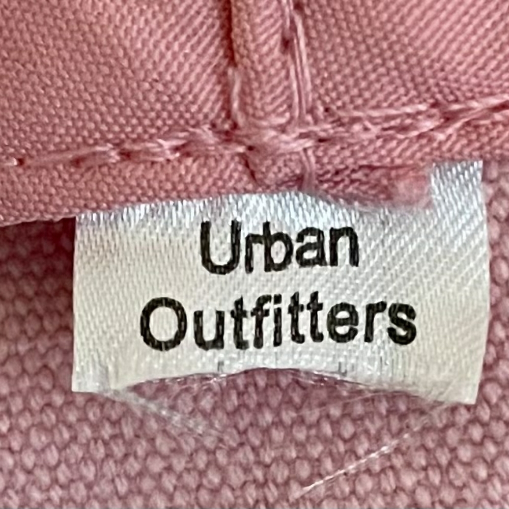 Artisan Upcycled Urban Outfitters Pink Embroidered embellished Bucket Hat - Picture 6 of 7